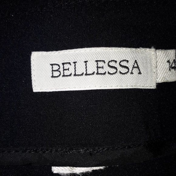 NWOT Black Broderie Style  Cutout Pants XL - Picture 3 of 4